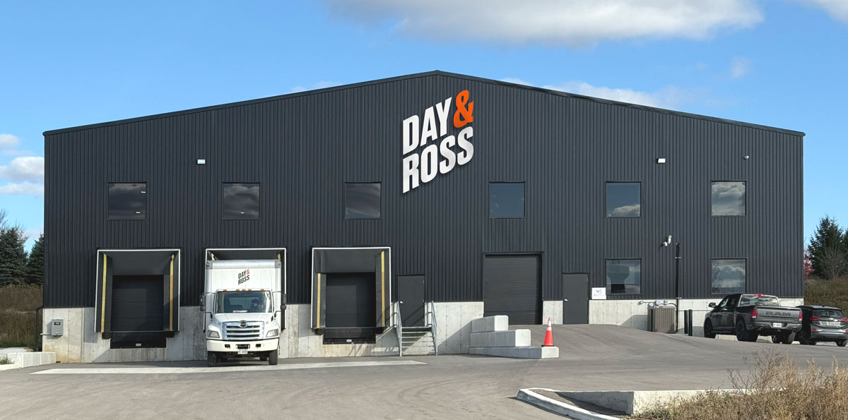 Day & Ross building signage